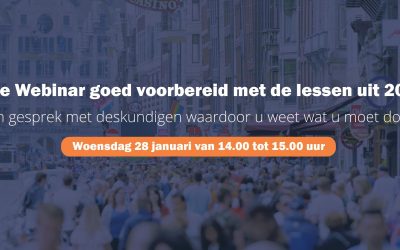 WEBINAR | Een veilige binnenstad om te winkelen en te verblijven in 2021; goed voorbereid met de lessen uit 2020